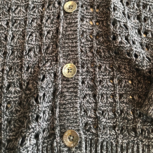 DKNY JEANS knit cardigan sweater size medium - Picture 3 of 6